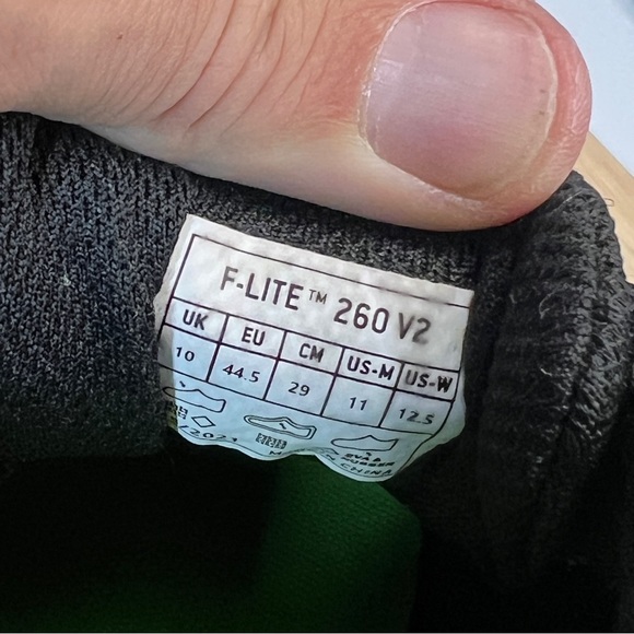 Inov-8 F-Lite 260 V2 000992-BK Mens Black Athletic Cross Training Shoes - Picture 7 of 7